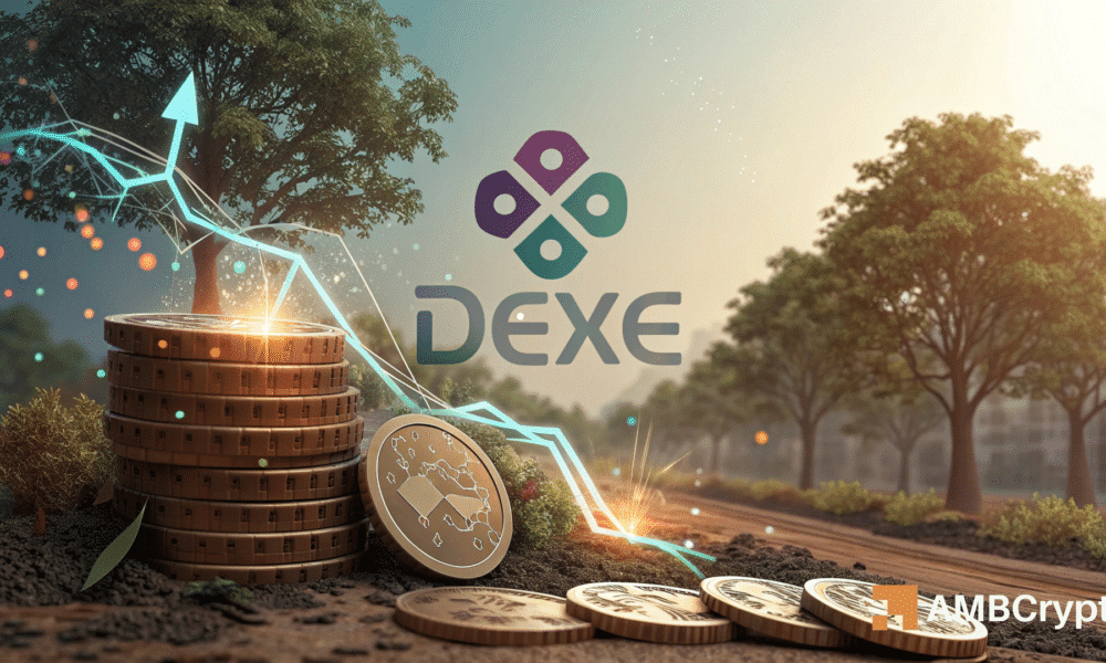 Dexe Network [Dexe]飙升了12.4％，跟着Defi行业的总市值为117B好意思元，它的能源增长了12.4％。