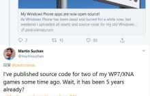 Windows Phone即将结束，WP开发者决定开放源代码