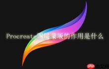 Procreate图层蒙版的作用是什么