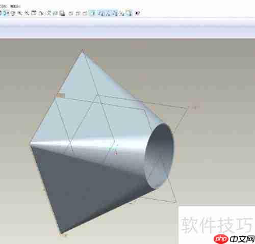 Pro/E钣金建模天圆地方实例演示