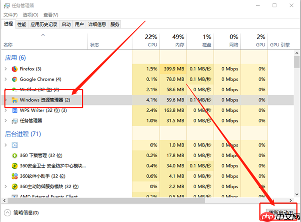 Win10系統桌面任務欄無響應怎么辦？