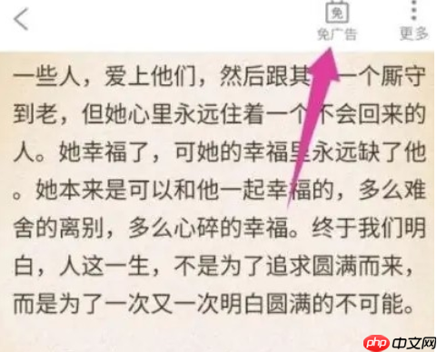 番茄小说无广告设置方法是什么
