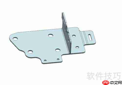 UG/NX软件钣金模块实现实体展开功能介绍