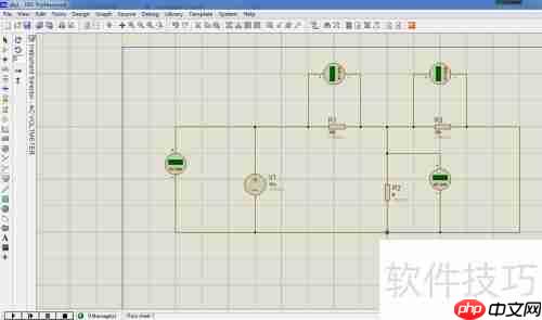 ISIS软件中KVL的仿真方法