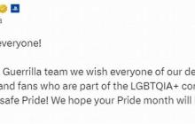 《地平线》官方庆祝LGBT骄傲月 分享埃洛伊比心美照