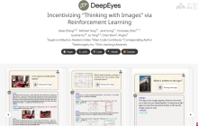 DeepEyes— 小红书联合西安交大推出的多模态深度思考模型