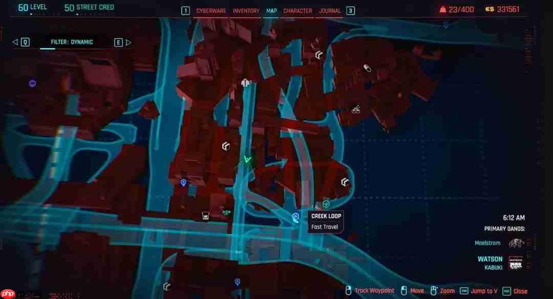 还有新更新？ 《赛博朋克2077》switch2版地图惊现新图标