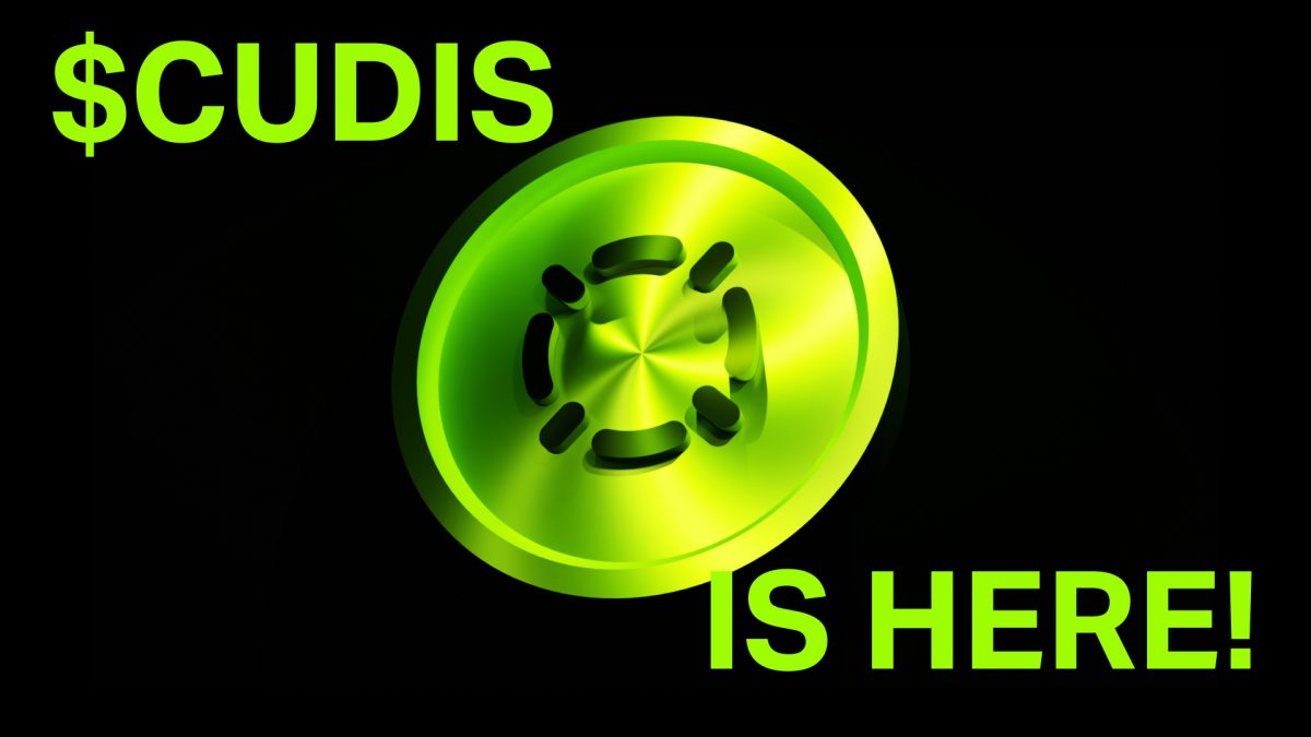 Cudis推出$ cudis令牌，为第一个消费者寿命代币提供动力