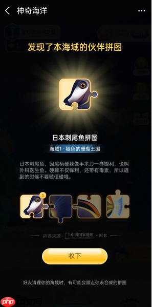 支付宝蚂蚁海洋拼图怎么获得