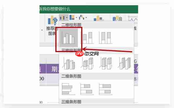 excel柱状图如何做?excel制作柱状图的方法
