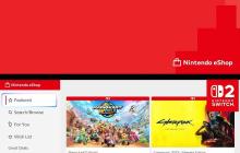 旧版eShop真不熟 Switch2新商店页面体验流畅顺滑