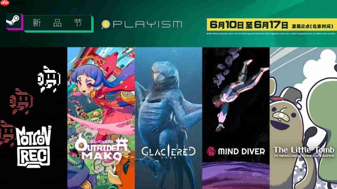 独立游戏发行商PLAYISM旗下5款游戏将参加Steam新品节并提供试玩版