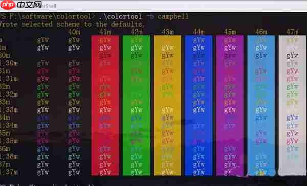 Win10系统powershell背景颜色图文教程