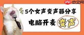有哪些开麦就变声的软件