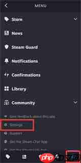 steam手机版如何设置中文