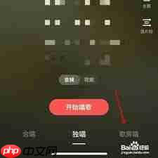 全民K歌唱歌怎样才能出红颜的字