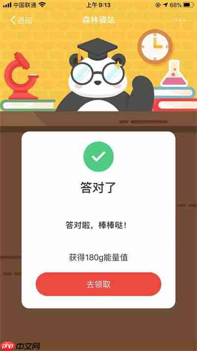 森林驿站8月24日答案分享