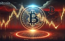 比特币（BTC）对实现价值（MVRV）比率的市场价值已形成一个可以被视为看跌信号的十字架