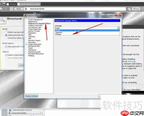 ANSYS AIM中文版设置教程
