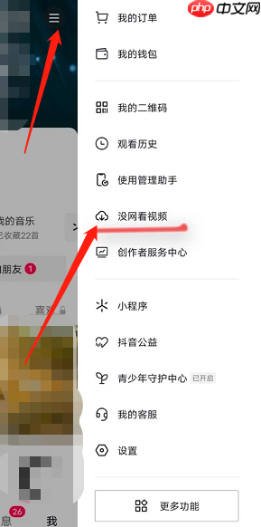 抖音没网看视频模式怎么设置