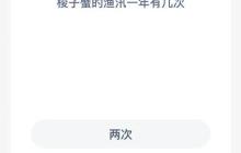 梭子蟹的渔汛一年有两次吗