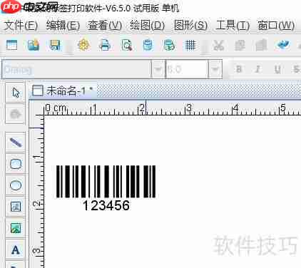 条码打印软件无法绘制条码的解决方法