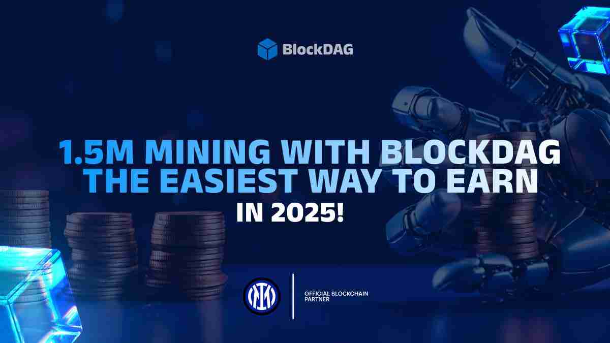 BlockDag（BDAG）在X1矿工应用程序上击中150万用户，因为预售接近其高潮