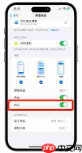 如何关闭iPhone15Pro通知小红点