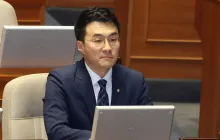 金·南·古克（Kim Nam-Guk）参加了国民议会的全体会议。照片= Hankyung，Kim Byung-neon