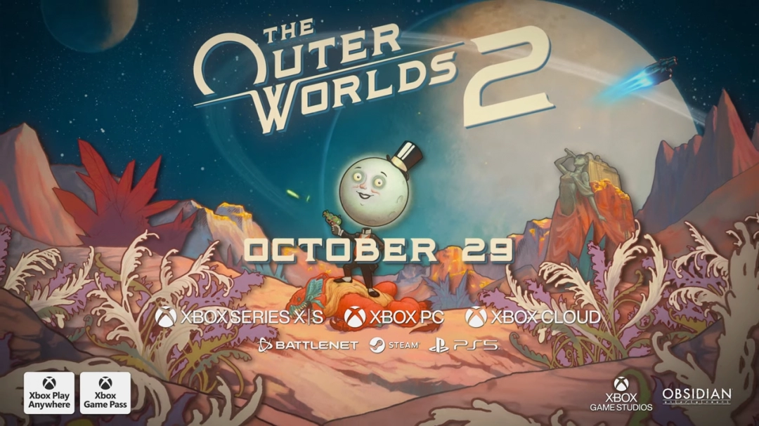 《天外世界2》发布最新故事预告片 10月29日发售