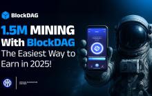 BlockDag的X1应用程序为150万用户提供了批量收养