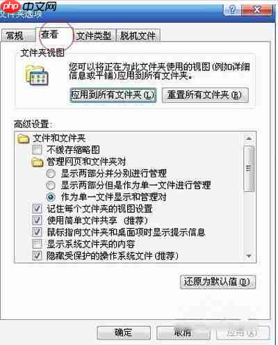 Win10后缀名隐藏了怎么打开？