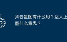 抖音星图有什么用？达人上星图什么意思？