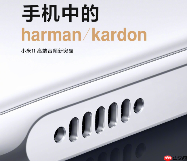 小米11有双扬声器吗