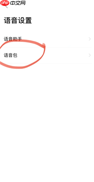 高德地图语音包怎么设置 高德地图语音包骚气哪个好听