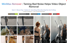 MiniMax-Remover— AI视频目标移除方法，实现高质量移除效果