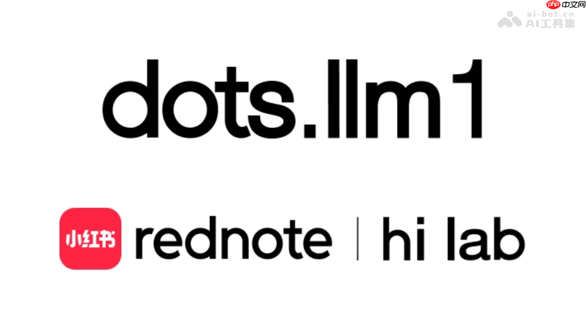 dots.llm1— 小红书hi lab开源的文本大模型