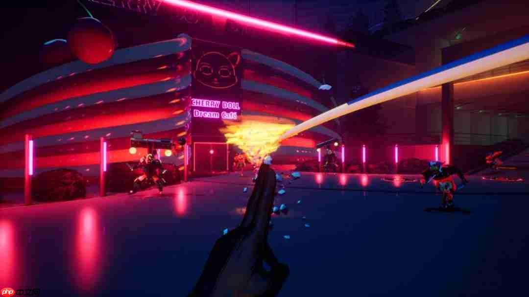 赛博朋克高速砍杀游戏《东京地下杀手》 现已登陆Steam新品节
