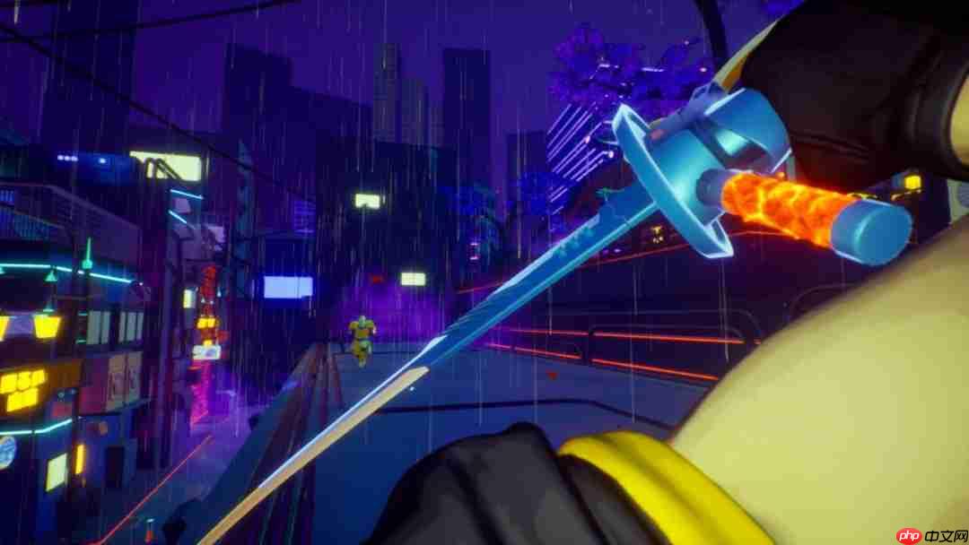 赛博朋克高速砍杀游戏《东京地下杀手》 现已登陆Steam新品节