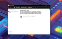 Win10 May 2020新BUG:无法创建新的​Storage Spaces