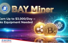 Bay Miner发布了用于比特币（BTC），Dogecoin（Doge）和Litecoin（LTC）云挖掘的移动应用程序