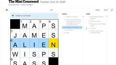Today's NYT Mini Crossword Clues And Answers For Tuesday, June 10th