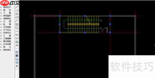天正建筑2014绘制建筑物顶层平面图教程
