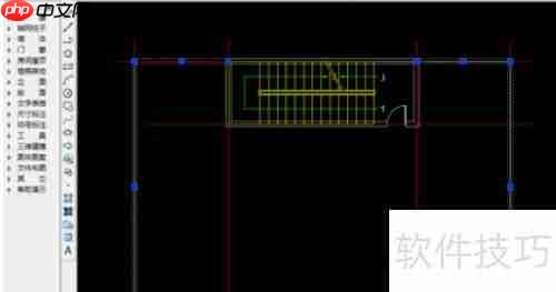 天正建筑2014绘制建筑物顶层平面图教程