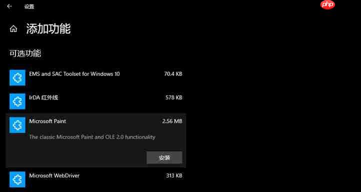 被Win10降为可选功能的不只是画图应用，还有写字板程序
