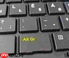 win10系统如何启用或禁用Alt Gr键