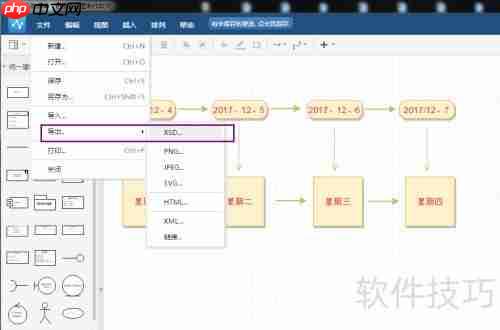 流程图软件绘制操作步骤指南