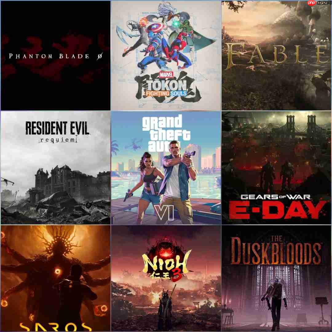 一超多强！《GTA6》、《生化危机9》等大作扎堆在2026年发售