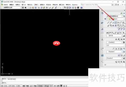CAD2008中六边形的制作方法