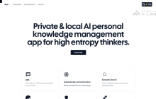 Reor— 开源AI个人知识管理工具，自动连接相关笔记